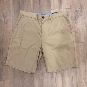 Tommy Hilfiger Khaki Men's Flat Front Shorts